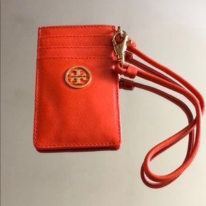 Tory Burch card case wristlet